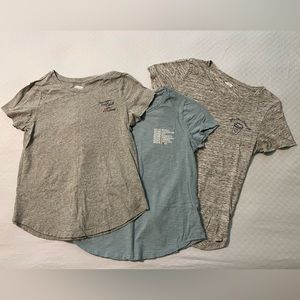 Three t shirts, size medium